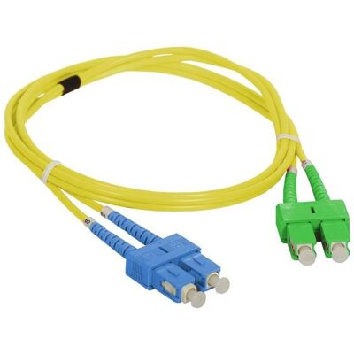 Patch cord SM SC/APC-SC duplex 9/125 5.0m ALANTEC (5 m), Netzwerkkabel Patch cord SM SC/APC-SC duplex 9/125 5.0m ALANTEC (5 m), Netzwerkkabel