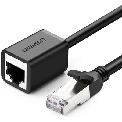 Ugreen Cat 6 FTP Ethernet RJ45 Extension PatchCords with shielding 0.5m black (FTP, CAT6, 0.50 m), Netzwerkkabel Ugreen Cat 6 FTP Ethernet RJ45 Extension PatchCords with shielding 0.5m black (FTP, CAT6, 0.50 m), Netzwerkkabel