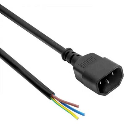 Akyga Strom Anschlusskabel 3 m Schwarz, Interne Kabel (PC) Akyga Strom Anschlusskabel 3 m Schwarz, Interne Kabel (PC)