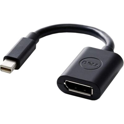 Dell Mini DP zu (DP, 20 cm), Data + Video Adapter, Schwarz Dell Mini DP zu (DP, 20 cm), Data + Video Adapter, Schwarz
