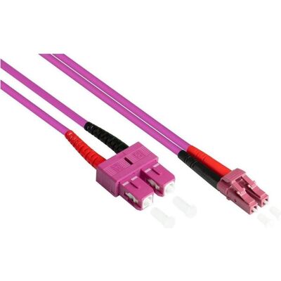 Kabelmeister SO-37030 - Patchkabel LWL Duplex OM4 (Multimode, 50125) LCSC, LSZH, 30m (30 m), Netzwerkkabel Kabelmeister SO-37030 - Patchkabel LWL Duplex OM4 (Multimode, 50125) LCSC, LSZH, 30m (30 m), Netzwerkkabel