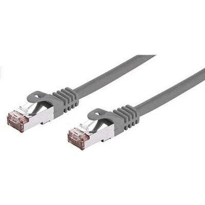 C-Tech Kabel patchcord Cat6, FTP, šedý (FTP, CAT6, 15 m), Netzwerkkabel C-Tech Kabel patchcord Cat6, FTP, šedý (FTP, CAT6, 15 m), Netzwerkkabel