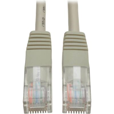 Eaton Cat5e 350mHz Molded UTP Ethernet Cable RJ45m/M - Gray 5 ft. 1,52m (U/UTP, CAT5e, 1.52 m), Netzwerkkabel Eaton Cat5e 350mHz Molded UTP Ethernet Cable RJ45m/M - Gray 5 ft. 1,52m (U/UTP, CAT5e, 1.52 m), Netzwerkkabel