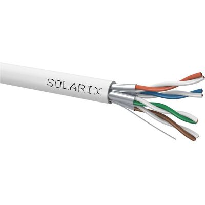 Solarix InstalaÄnà kabel CAT6A FFTP LSOH Dca (CAT6a, 500 m), Netzwerkkabel Solarix InstalaÄnà kabel CAT6A FFTP LSOH Dca (CAT6a, 500 m), Netzwerkkabel