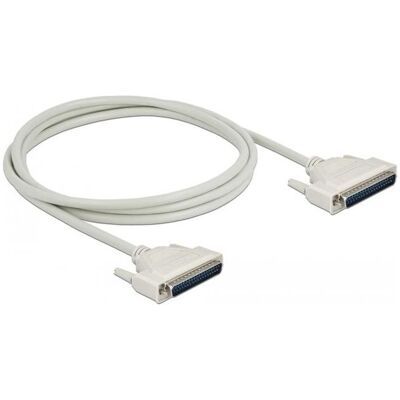 Delock Serielles Kabel D-Sub 37 Stecker zu Stecker 2 m (2 m, VGA), Schnittstellenkabel Delock Serielles Kabel D-Sub 37 Stecker zu Stecker 2 m (2 m, VGA), Schnittstellenkabel