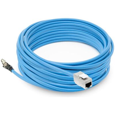 ACT Blue 75 meters S/FTP CAT6A B2ca PoE++ 100W solid prefab installation cable, RJ45 male û female (S/FTP, CAT6a, 75 m), Netzwerkkabel ACT Blue 75 meters S/FTP CAT6A B2ca PoE++ 100W solid prefab installation cable, RJ45 male û female (S/FTP, CAT6a, 75 m), Netzwerkkabel