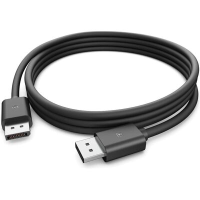 Dell DisplayPort 1.4 Cable - CB325D (1.80 m), Videokabel, Schwarz Dell DisplayPort 1.4 Cable - CB325D (1.80 m), Videokabel, Schwarz