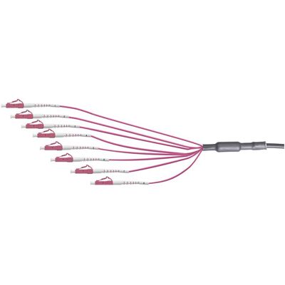 LogiLink LWL Trunkkabel U-DQ(ZN)BH, 8 Fasern Multimode OM4, LC/UPC - LC/UPC, 140 m (140 m), Netzwerkkabel LogiLink LWL Trunkkabel U-DQ(ZN)BH, 8 Fasern Multimode OM4, LC/UPC - LC/UPC, 140 m (140 m), Netzwerkkabel