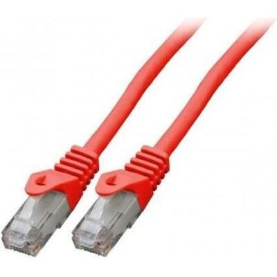 Mercodan Patchkabel KAT6 UTP, Rd (UTP, CAT6), Netzwerkkabel Mercodan Patchkabel KAT6 UTP, Rd (UTP, CAT6), Netzwerkkabel