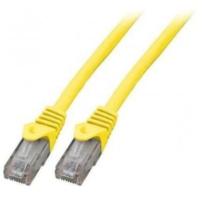 Mercodan Patchkabel KAT6 UTP, Gul (UTP, CAT6), Netzwerkkabel Mercodan Patchkabel KAT6 UTP, Gul (UTP, CAT6), Netzwerkkabel