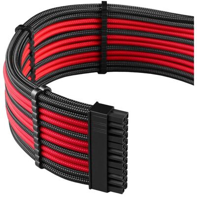 CableMod C-Series Pro ModMesh 12VHPWR Cable Kit für Corsair RM, RMi, RMx (Black Label) - schwarz/rot (85 cm, 24 pin ATX, 8 pin EPS, PCIe), Interne Kabel (PC) CableMod C-Series Pro ModMesh 12VHPWR Cable Kit für Corsair RM, RMi, RMx (Black Label) - schwarz/rot (85 cm, 24 pin ATX, 8 pin EPS, PCIe), Interne Kabel (PC)