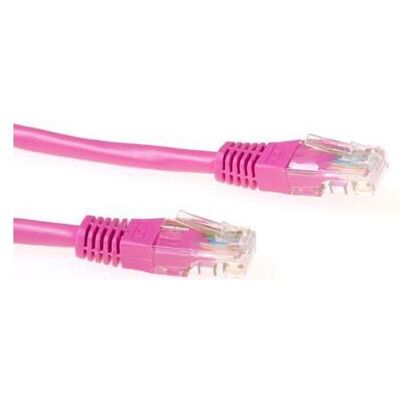 ACT Pink 0.5 meter U/UTP CAT5E patch cable with RJ45 connectors. Cat5e u/utp pink 0.50m (U/UTP, CAT5e, 0.50 m), Netzwerkkabel ACT Pink 0.5 meter U/UTP CAT5E patch cable with RJ45 connectors. Cat5e u/utp pink 0.50m (U/UTP, CAT5e, 0.50 m), Netzwerkkabel