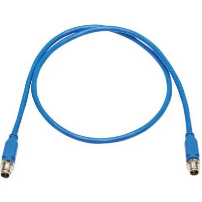 Tripp Lite NM12-601-01M-BL Ethernet-Kabel - Industrie PoE 1m Tripp Lite NM12-601-01M-BL Ethernet-Kabel - Industrie PoE 1m