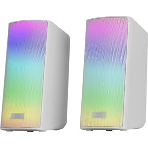 Mars Gaming Enceintes Bluetooth Ms-Rgb2 (Blanc), PC Lautsprecher, Weiss, Mehrfarbig Mars Gaming Enceintes Bluetooth Ms-Rgb2 (Blanc), PC Lautsprecher, Weiss, Mehrfarbig
