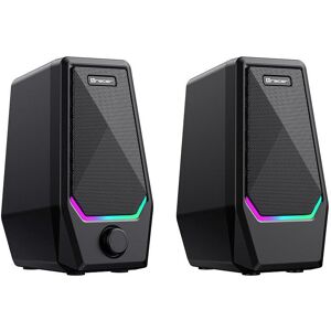 Tracer Głośniki 2.0 Loop 2 RGB USB, PC Lautsprecher, Schwarz Tracer Głośniki 2.0 Loop 2 RGB USB, PC Lautsprecher, Schwarz