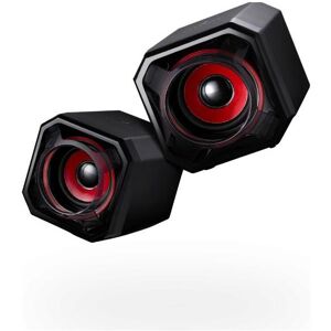SureFire Gaming Speakers 48820 Gator Eye Red, PC Lautsprecher, Schwarz, Rot SureFire Gaming Speakers 48820 Gator Eye Red, PC Lautsprecher, Schwarz, Rot
