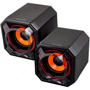 Esperanza 2.0 usb speakers, PC Lautsprecher, Orange, Schwarz Esperanza 2.0 usb speakers, PC Lautsprecher, Orange, Schwarz