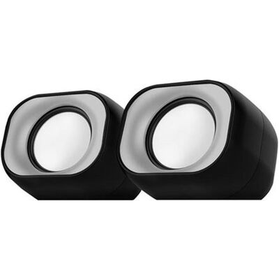Eminent EM3513 - Kompakte 2.0 Stereo-Lautsprecher für PC/Laptop - Schwarz Eminent EM3513 - Kompakte 2.0 Stereo-Lautsprecher für PC/Laptop - Schwarz