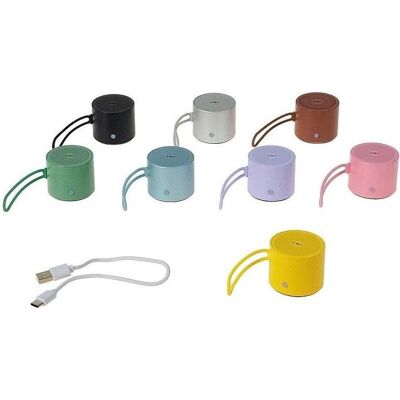 Adar Metalllautsprecher 4,6x4cm mit USB-Kabel, PC Lautsprecher, Mehrfarbig Adar Metalllautsprecher 4,6x4cm mit USB-Kabel, PC Lautsprecher, Mehrfarbig