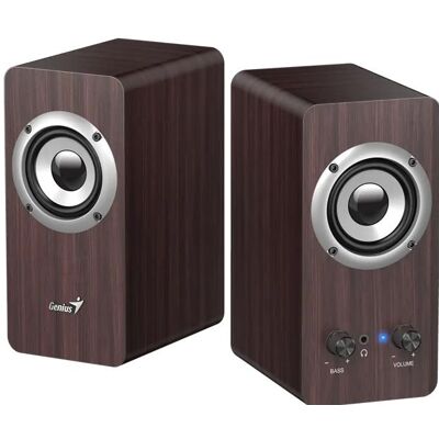 Genius SP-HF400 Lautsprecher Dunkelbraun, PC Lautsprecher, Braun Genius SP-HF400 Lautsprecher Dunkelbraun, PC Lautsprecher, Braun