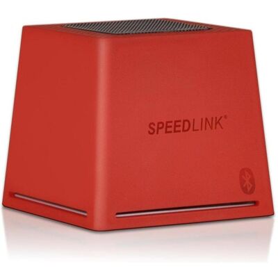 Speedlink Cubid (4 h), Bluetooth Lautsprecher, Rot Speedlink Cubid (4 h), Bluetooth Lautsprecher, Rot