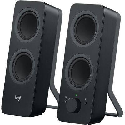 Logitech Z207, PC Lautsprecher, Schwarz Logitech Z207, PC Lautsprecher, Schwarz