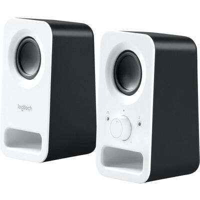 Logitech Z150, PC Lautsprecher, Weiss Logitech Z150, PC Lautsprecher, Weiss