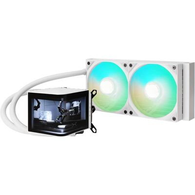 TRYX Panorama ARGB 240, CPU Wasserkühler, Weiss TRYX Panorama ARGB 240, CPU Wasserkühler, Weiss