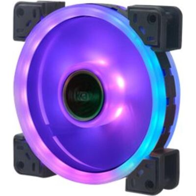 Akasa Vegas TLX Addressable-RGB Lüfter (120 mm, 1x), PC Lüfter, Transparent, Schwarz, Weiss Akasa Vegas TLX Addressable-RGB Lüfter (120 mm, 1x), PC Lüfter, Transparent, Schwarz, Weiss