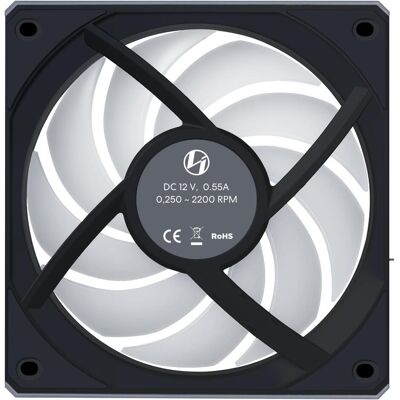 Lian-Li UNI FAN CL Reverse Wireless (120 mm, 3x), PC Lüfter, Schwarz Lian-Li UNI FAN CL Reverse Wireless (120 mm, 3x), PC Lüfter, Schwarz