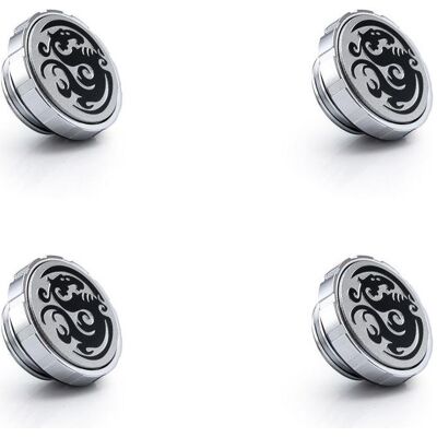 Bitspower Artemis Verschlussstopfen G1/4 Zoll, 4er Pack - silber-glänzend, Wasserkühlung Komponenten Zubehör, Silber Bitspower Artemis Verschlussstopfen G1/4 Zoll, 4er Pack - silber-glänzend, Wasserkühlung Komponenten Zubehör, Silber