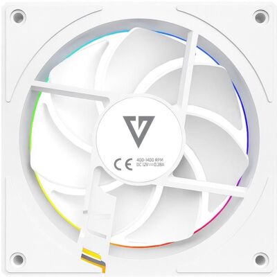Modecom VOLCANO LOOP 120 ARGB FAN Weiss (120 mm, 1x), PC Lüfter, Weiss Modecom VOLCANO LOOP 120 ARGB FAN Weiss (120 mm, 1x), PC Lüfter, Weiss