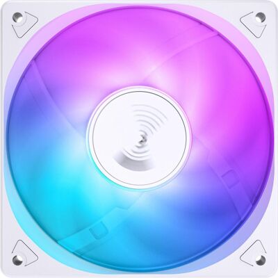 Jonsbo SL-120, RGB (Color) - weiss (120 mm, 1x), PC Lüfter, Weiss Jonsbo SL-120, RGB (Color) - weiss (120 mm, 1x), PC Lüfter, Weiss