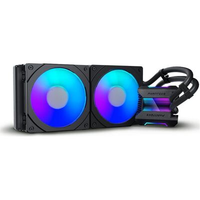 Phanteks Glacier One 280 MPH Komplett-Wasserkühlung, D-RGB, CPU Wasserkühler, Schwarz Phanteks Glacier One 280 MPH Komplett-Wasserkühlung, D-RGB, CPU Wasserkühler, Schwarz