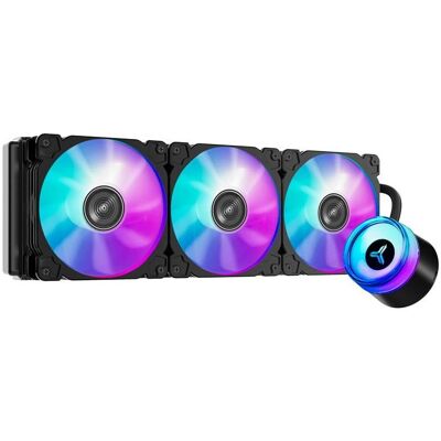 Jonsbo ANGELEYES TW2-360 Komplett-Wasserkühlung, RGB, CPU Wasserkühler, Schwarz Jonsbo ANGELEYES TW2-360 Komplett-Wasserkühlung, RGB, CPU Wasserkühler, Schwarz