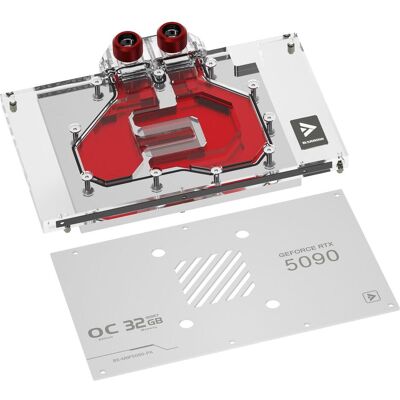 Barrow MSI Suprim 5090 GPU-Wasserblock - weiss, GPU Wasserkühler Barrow MSI Suprim 5090 GPU-Wasserblock - weiss, GPU Wasserkühler