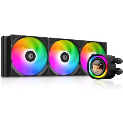 ID-Cooling FX360 LCD - CPU Vandkling - Max 25 dBA, CPU Wasserkühler, Schwarz ID-Cooling FX360 LCD - CPU Vandkling - Max 25 dBA, CPU Wasserkühler, Schwarz