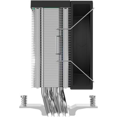 Sama Gears X40L Black ARGB (133.50 mm), CPU Kühler, Schwarz, Silber Sama Gears X40L Black ARGB (133.50 mm), CPU Kühler, Schwarz, Silber