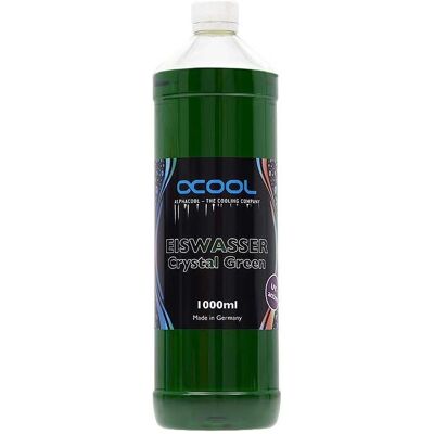 Alphacool Eiswasser Crystal Green UV (1000 ml, Fertiggemisch), Wasserkühlung Wasserzusatz, Grün Alphacool Eiswasser Crystal Green UV (1000 ml, Fertiggemisch), Wasserkühlung Wasserzusatz, Grün