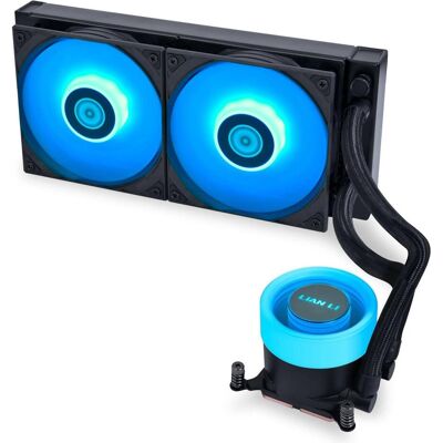 Lian-Li GA II Lite RGB AiO Wasserkühlung - 240mm, schwarz, CPU Wasserkühler, Mehrfarbig, Schwarz Lian-Li GA II Lite RGB AiO Wasserkühlung - 240mm, schwarz, CPU Wasserkühler, Mehrfarbig, Schwarz
