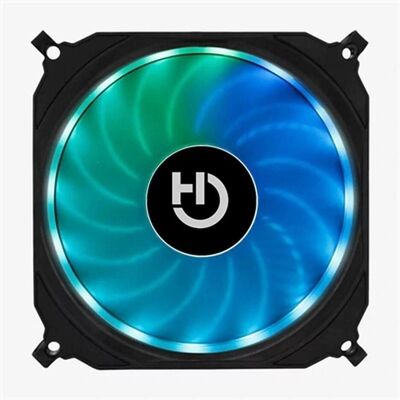 Hiditec VENTILADOR CAJA GAMING ARGB N-10 ARGB 120 MM (120 mm, 1x), PC Lüfter, Schwarz, Mehrfarbig Hiditec VENTILADOR CAJA GAMING ARGB N-10 ARGB 120 MM (120 mm, 1x), PC Lüfter, Schwarz, Mehrfarbig