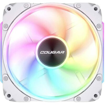 Cougar Ventilateur de boitier Apolar RGB - 12cm (Blanc) (120 mm, 1x), PC Lüfter, Mehrfarbig, Weiss Cougar Ventilateur de boitier Apolar RGB - 12cm (Blanc) (120 mm, 1x), PC Lüfter, Mehrfarbig, Weiss