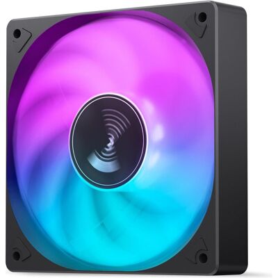 Jonsbo SL-120, RGB (Color) - schwarz (120 mm, 1x), PC Lüfter, Mehrfarbig, Weiss, Schwarz Jonsbo SL-120, RGB (Color) - schwarz (120 mm, 1x), PC Lüfter, Mehrfarbig, Weiss, Schwarz