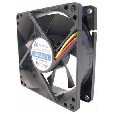 Chieftec AF-0625S Lüftungseinheit (60 mm, 1x), PC Lüfter, Schwarz Chieftec AF-0625S Lüftungseinheit (60 mm, 1x), PC Lüfter, Schwarz