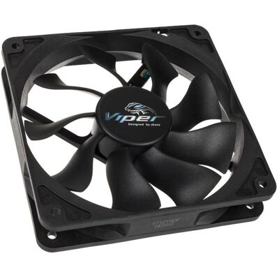 Akasa Viper Black (120 mm, 1x), PC Lüfter, Schwarz Akasa Viper Black (120 mm, 1x), PC Lüfter, Schwarz