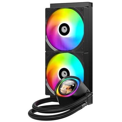 ID-Cooling FX240 LCD - CPU Vandkling - Max 25 dBA, CPU Wasserkühler, Schwarz ID-Cooling FX240 LCD - CPU Vandkling - Max 25 dBA, CPU Wasserkühler, Schwarz