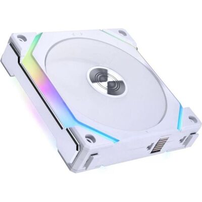 Lian-Li Uni Fan SL120 V2 ARGB (120 mm, 1x), PC Lüfter, Weiss Lian-Li Uni Fan SL120 V2 ARGB (120 mm, 1x), PC Lüfter, Weiss
