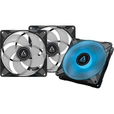 Arctic Lüfter P14 PWM PST RGB 0dB (Black) 3pcs Value Pack (140 mm, 3x), PC Lüfter, Schwarz Arctic Lüfter P14 PWM PST RGB 0dB (Black) 3pcs Value Pack (140 mm, 3x), PC Lüfter, Schwarz