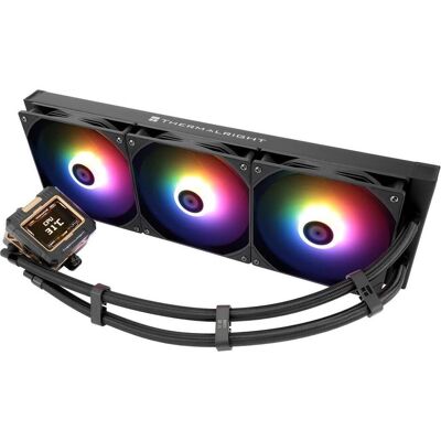 Thermalright Frozen Warframe Wasserkühlung, ARGB - 420mm - schwarz, CPU Wasserkühler, Schwarz Thermalright Frozen Warframe Wasserkühlung, ARGB - 420mm - schwarz, CPU Wasserkühler, Schwarz