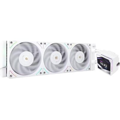 Thermalright Kit Watercooling AIO Hyper Vision UB RGB - 360mm (Blanc), CPU Wasserkühler, Weiss Thermalright Kit Watercooling AIO Hyper Vision UB RGB - 360mm (Blanc), CPU Wasserkühler, Weiss